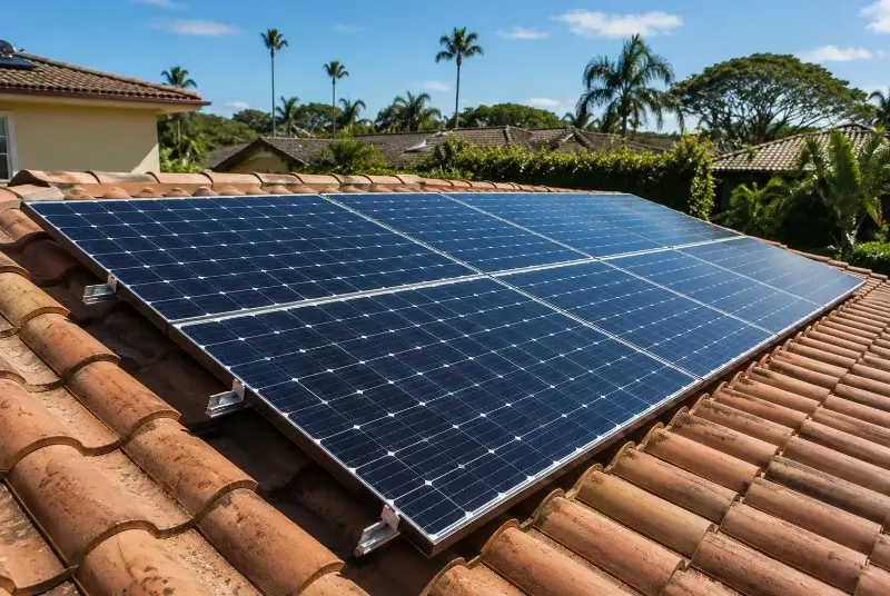 Installation de panneaux solaires à Pouillé-les-Côteaux